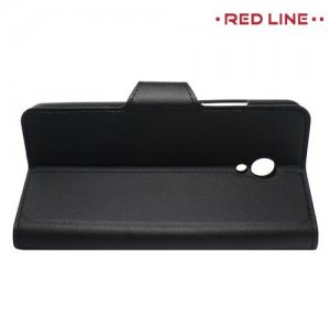 Red Line чехол книжка для Meizu M5c - Черный