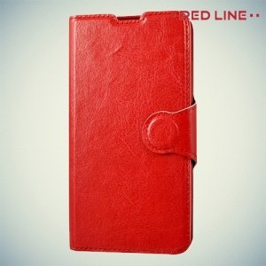 Red Line чехол книжка для Microsoft Lumia 550 - Красный