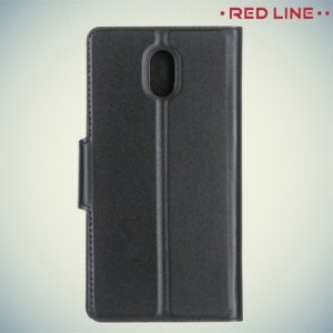 Red Line чехол книжка для Nokia 3 - Черный
