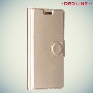 Red Line чехол книжка для Nokia 3 - Золотой