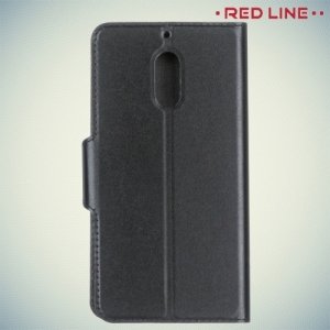 Red Line чехол книжка для Nokia 6 - Черный