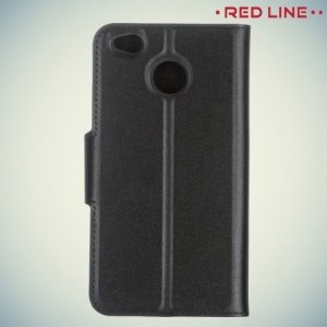 Red Line чехол книжка для Xiaomi Redmi 4X - Черный