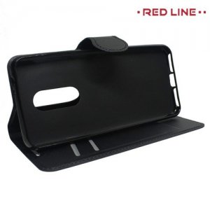 Red Line Flip Book чехол для Alcatel 3 5052D - Черный