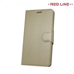 Red Line Flip Book чехол для Huawei Honor 5X - Золотой