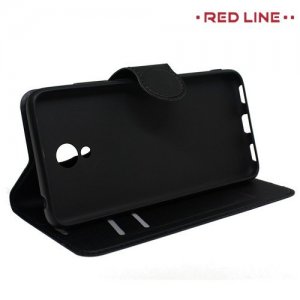 Red Line Flip Book чехол для Meizu M6 - Черный