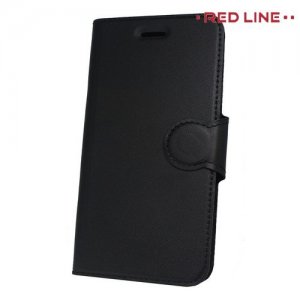 Red Line Flip Book чехол для Samsung Galaxy S9 - Черный