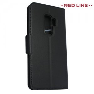 Red Line Flip Book чехол для Samsung Galaxy S9 Plus - Черный