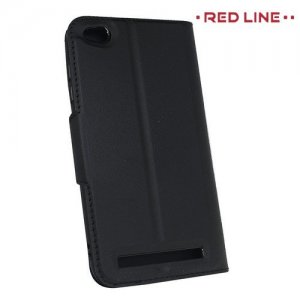 Red Line Flip Book чехол для Xiaomi Redmi 5a - Черный