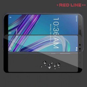 Red Line Full Glue стекло для ASUS ZenFone Max Pro M1 ZB602KL / ZB601KL с полным клеевым слоем - Черная рамка