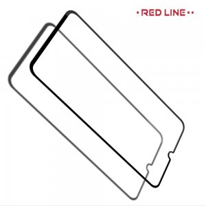 Red Line Full Glue стекло для Samsung Galaxy A40 с полным клеевым слоем - Черная рамка