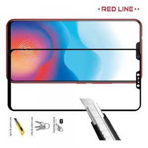 Red Line Full Glue стекло для Vivo V9 с полным клеевым слоем - Черная рамка