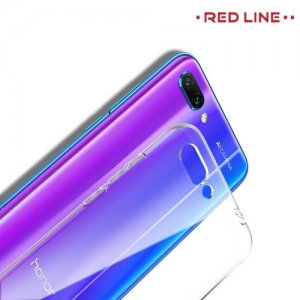 Red Line прозрачный силиконовый чехол для Huawei Honor 10