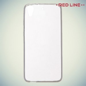 Red Line силиконовый чехол для HTC Desire 626 / 628 - Прозрачный