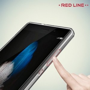 Red Line силиконовый чехол для Huawei P8 Lite - Прозрачный