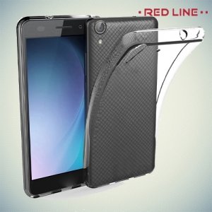 Red Line силиконовый чехол для Huawei Y6 II - Прозрачный