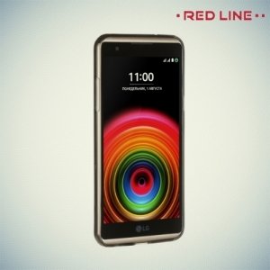 Red Line силиконовый чехол для LG X Power K220DS - Черный полупрозрачный