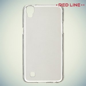 Red Line силиконовый чехол для LG X Power K220DS - Белый полупрозрачный
