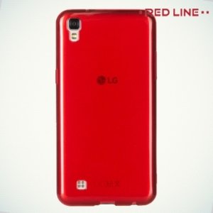 Red Line силиконовый чехол для LG X Power K220DS - Красный