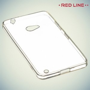 Red Line силиконовый чехол для Microsoft Lumia 640 (3G, LTE, Dual Sim) - Прозрачный