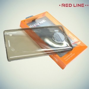 Red Line силиконовый чехол для Microsoft Lumia 950 XL - Полупрозрачный черный