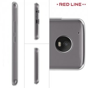 Red Line силиконовый чехол для Motorola Moto C - Прозрачный