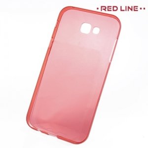 Red Line силиконовый чехол для Samsung Galaxy A7 2017 SM-A720F - Красный