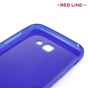 Red Line силиконовый чехол для Samsung Galaxy A7 2017 SM-A720F - Синий