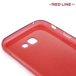 Red Line силиконовый чехол для Samsung Galaxy A7 2017 SM-A720F - Красный