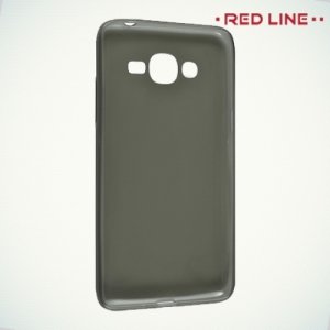 Red Line силиконовый чехол для Samsung Galaxy J2 Prime  - Полупрозрачный черный