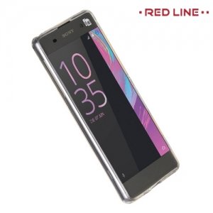 Red Line силиконовый чехол для Sony Xperia XA - Прозрачный
