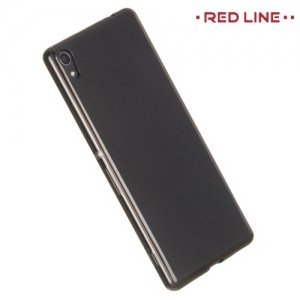 Red Line силиконовый чехол для Sony Xperia XA Ultra - Полупрозрачный черный