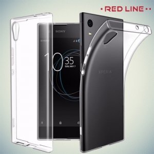 Red Line силиконовый чехол для Sony Xperia XA1 Ultra - Прозрачный