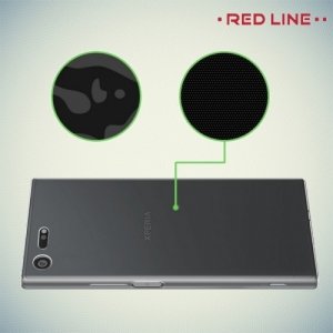 Red Line силиконовый чехол для Sony Xperia XZ Premium - Прозрачный