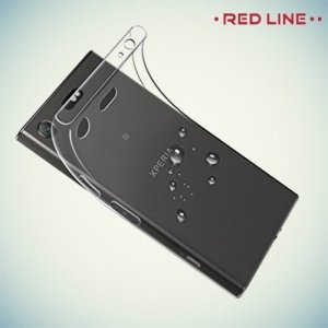 Red Line силиконовый чехол для Sony Xperia XZ1 Compact - Прозрачный