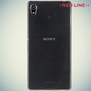 Red Line силиконовый чехол для Sony Xperia Z3+ - Прозрачный
