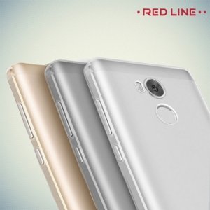 Red Line силиконовый чехол для Xiaomi Redmi 4 Pro / Prime - Прозрачный