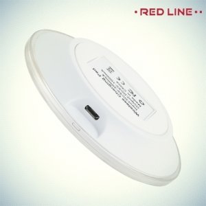 RedLine Qi-02 беспроводная зарядка для смартфонов - Белый