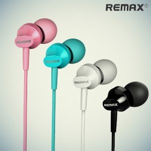 Remax RM-501 Наушники гарнитура с микрофоном - Розовые