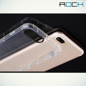ROCK Fence Series Силиконовый защитный чехол для iPhone 8/7 - Прозрачный