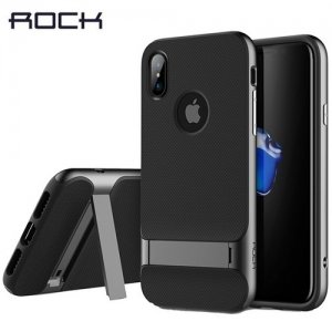 ROCK Royce Series противоударный чехол для iPhone X - Серый