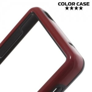 Силиконовый бампер для Sony Xperia Z3 Compact D5803 - Красный