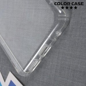 Силиконовый чехол для Asus ZenFone 3 Laser ZC551KL противоударный - Прозрачный