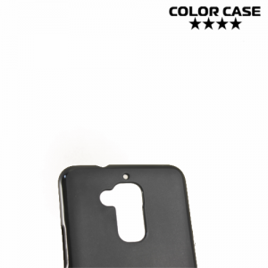 Силиконовый чехол для Asus ZenFone 3 Max ZC520TL  - Матовый Черный