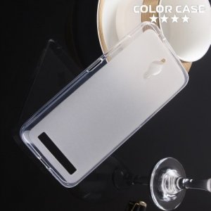 Силиконовый чехол для ASUS ZenFone Go ZC500TG - Матовый Белый