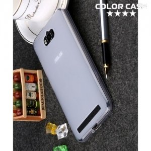 Силиконовый чехол для ASUS ZenFone Max ZC550KL - Матовый Белый
