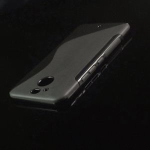 Силиконовый чехол для HTC 10 evo - S-образный Черный