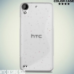 Силиконовый чехол для HTC Desire 530 / 630 - S-образный Прозрачный