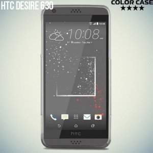Силиконовый чехол для HTC Desire 630 - S-образный Прозрачный