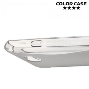 Силиконовый чехол для Huawei Honor 5A / Y5 II - S-образный Серый