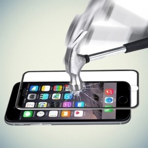 Hat-Prince 3D закругленное защитное стекло для iPhone 8/7 с черной рамкой
